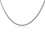 Silver Round Snake Chain - Vignette | Snakes Store