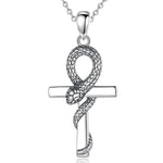 Snake Ankh Pendant - Vignette | Snakes Store