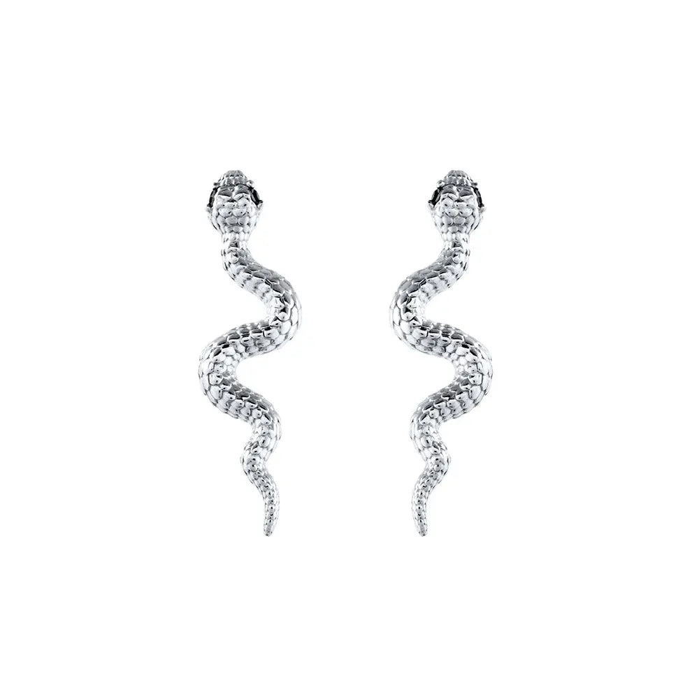 Snake Bone Earrings Silver Fits for all 925 Sterling Silver Snakes Store™