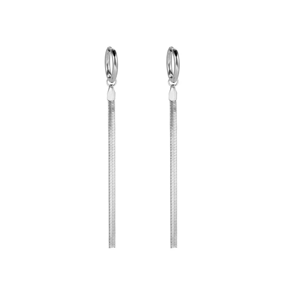 Snake Chain Earrings Silver Fits for all 316L Stainless Steel Snakes Store™
