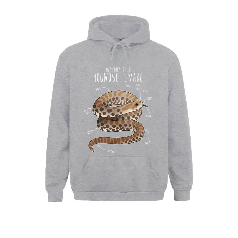 Snake Discovery Hognose Hoodie Gray Snakes Store™
