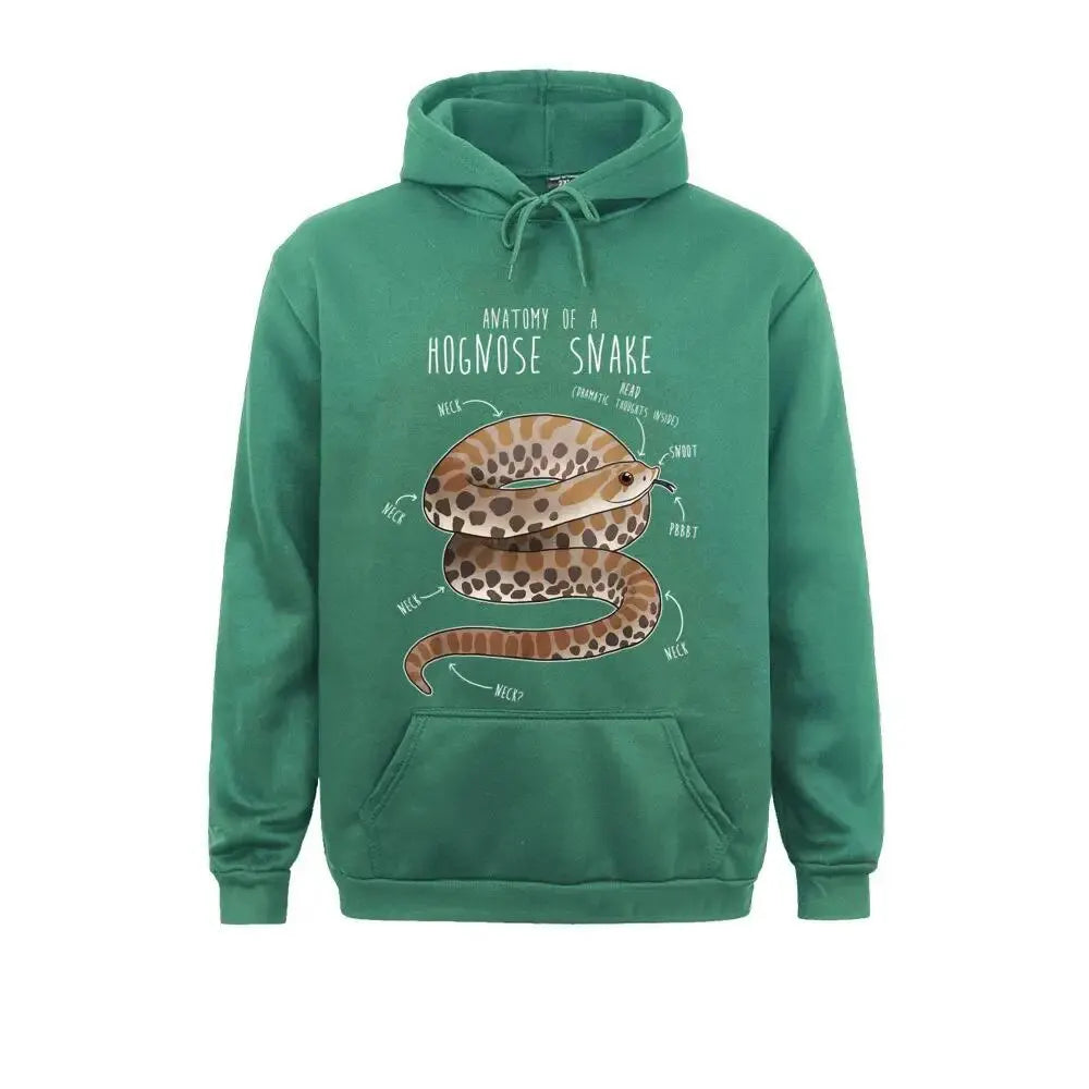 Snake Discovery Hognose Hoodie Green Snakes Store™
