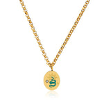 Snake Gold Pendant - Vignette | Snakes Store