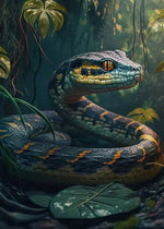 Snake Plant Painting - Vignette | Snakes Store