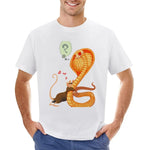 Snake Print T-shirt - Vignette | Snakes Store