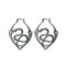 Snake Shaped Earrings Black Fits for all 316L Stainless Steel Snakes Store™