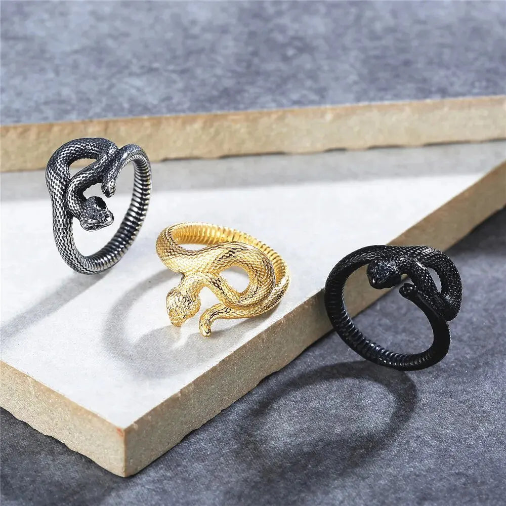 Snake Style Ring Snakes Store™