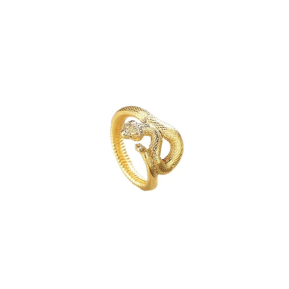 Snake Style Ring Gold China Snakes Store™