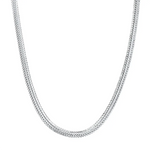 Snake Style Silver Chain - Vignette | Snakes Store