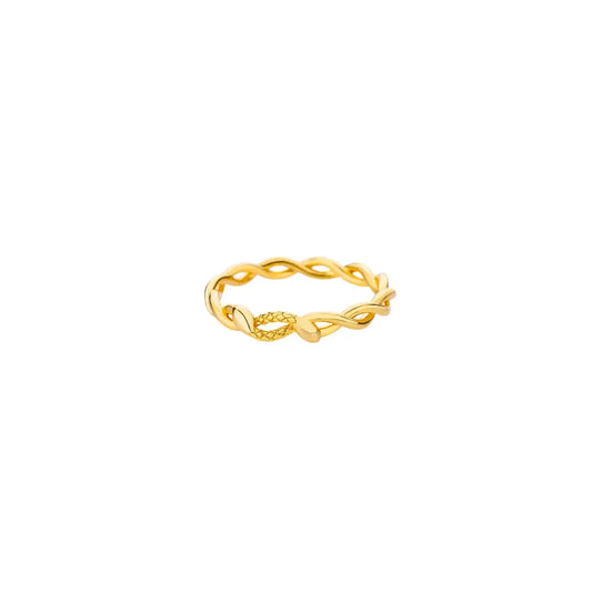 Snake Twist Ring Gold 7 Snakes Store™