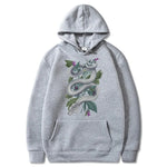 Snake and Flower Hoodie - Vignette | Snakes Store