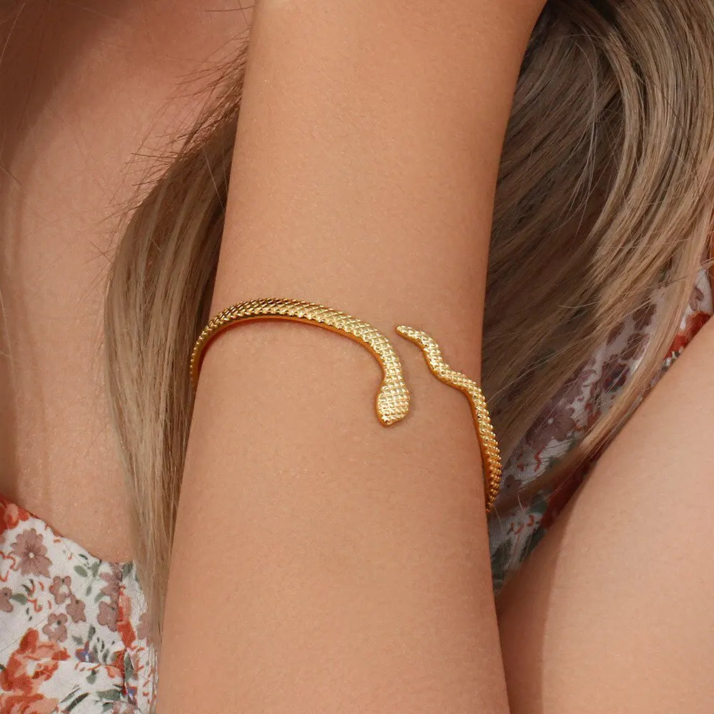Solid Gold Snake Bracelet Snakes Store™