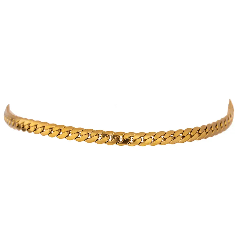 Stainless Steel Snake Chain Gold 16" | 40cm 316L Stainless Steel Snakes Store™