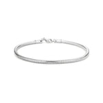 Sterling Silver Snake Chain Bracelet - Vignette | Snakes Store