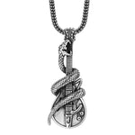 Sterling Silver Snake Pendant - Vignette | Snakes Store
