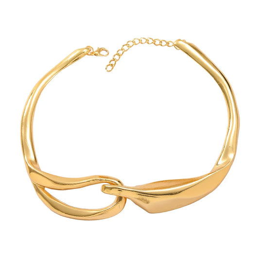 Vintage Snake Choker Gold 14" | 36cm Alloy Snakes Store™
