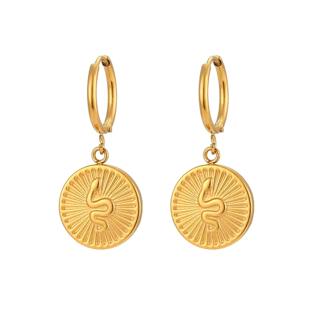 Vintage Snake Earrings Gold Fits for all 316L Stainless Steel Snakes Store™