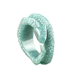 Jade Snake Ring - Vignette | Snakes Store