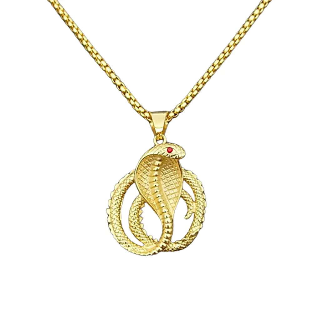 Yellow Gold Snake Pendant Snakes Store™