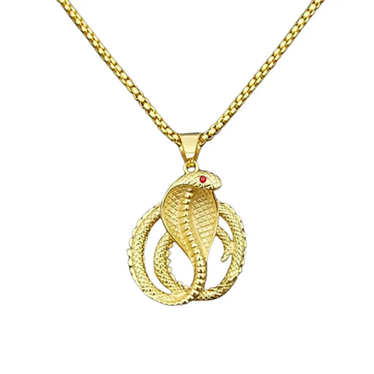 Yellow Gold Snake Pendant Snakes Store™