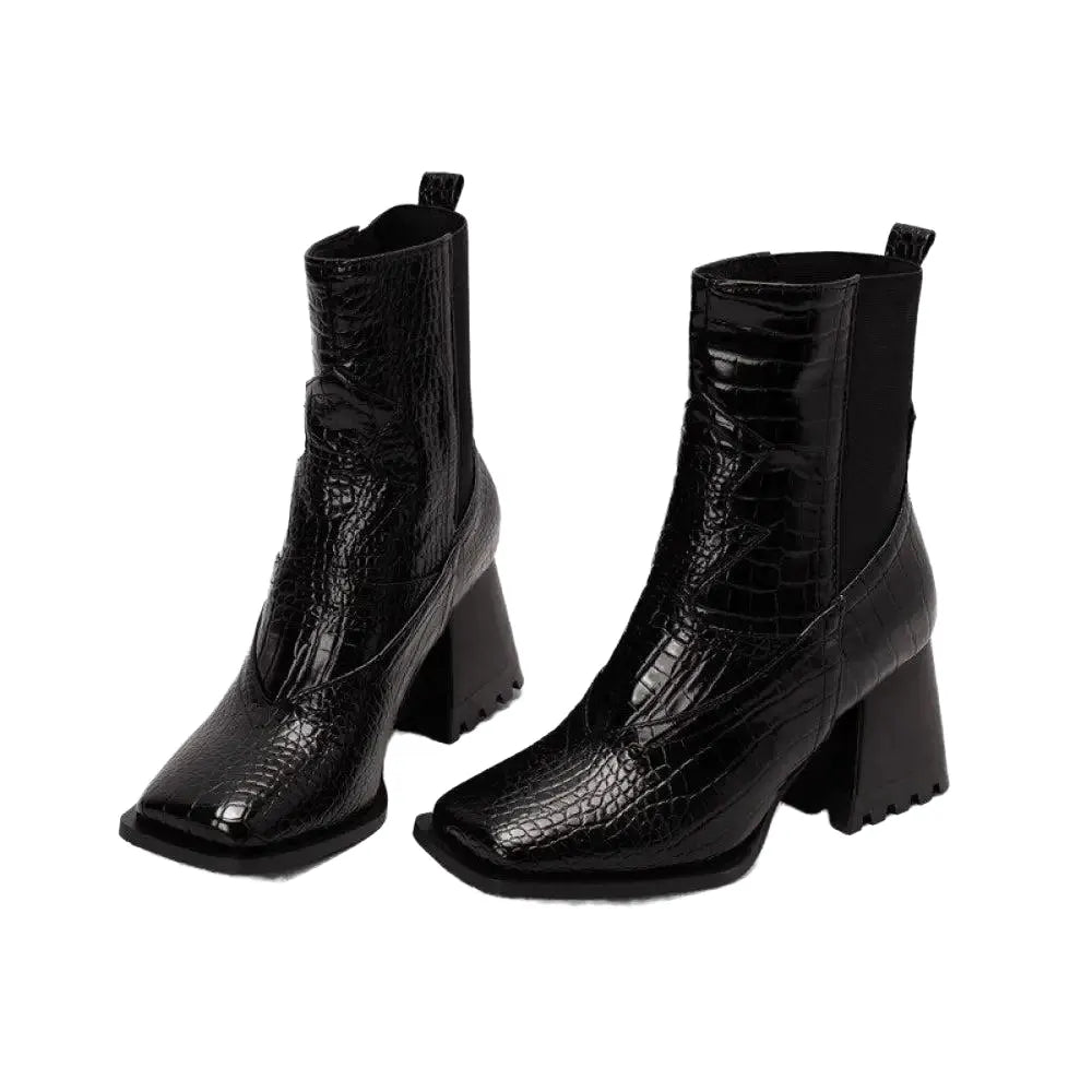Black Snake Booties Snakes Store™