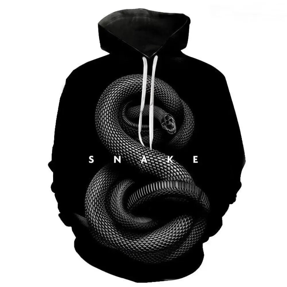 Black Snake Hoodie | Snakes Store™