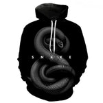 Black Snake Hoodie - Vignette | Snakes Store