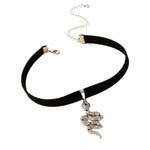 Black Snake Necklace - Vignette | Snakes Store