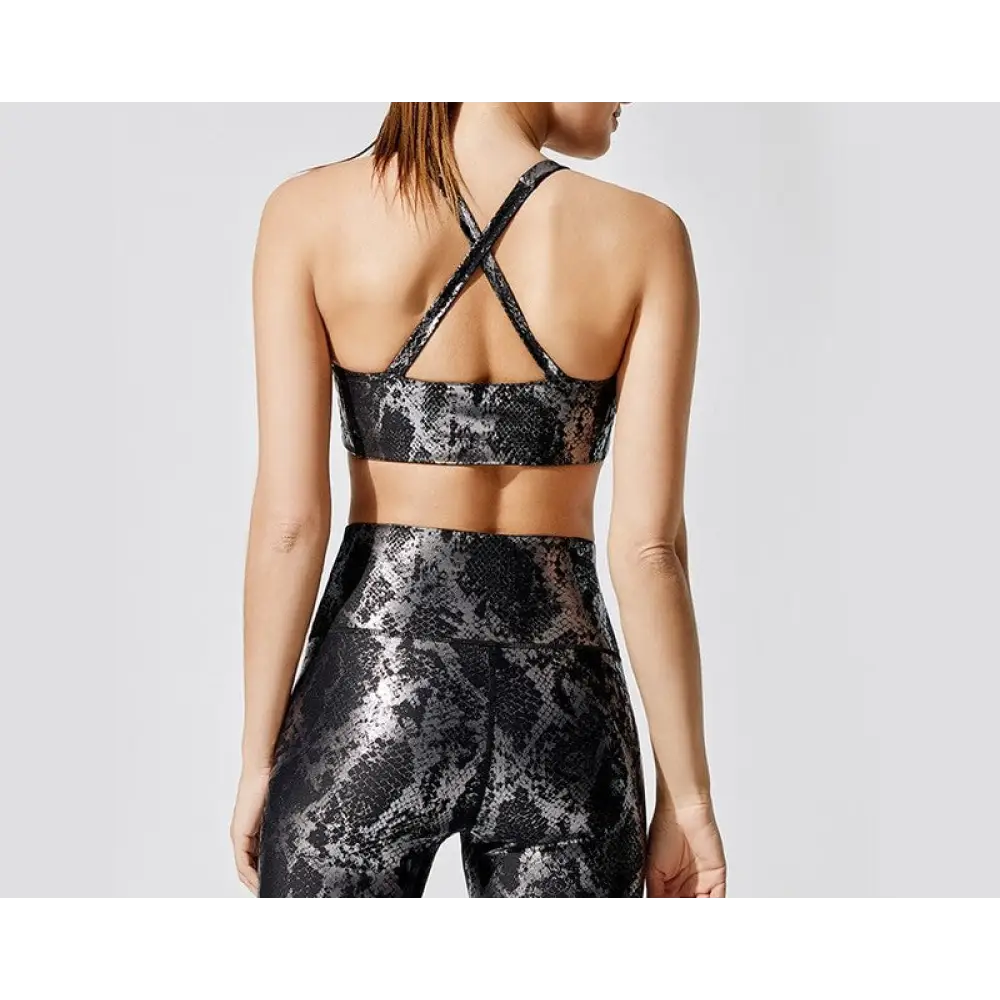 Black Snake Print Leggings Snakes Store™