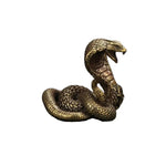 Bronze Cobra Statue (SMALL) - Vignette | Snakes Store