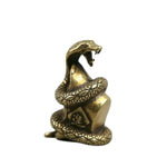 Bronze Snake Statue (small) - Vignette | Snakes Store