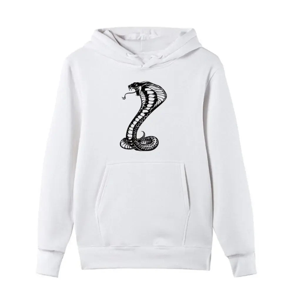 Cobra Hoodie White Snakes Store™