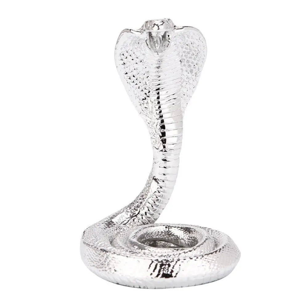 Cobra Statue Silver M Snakes Store™