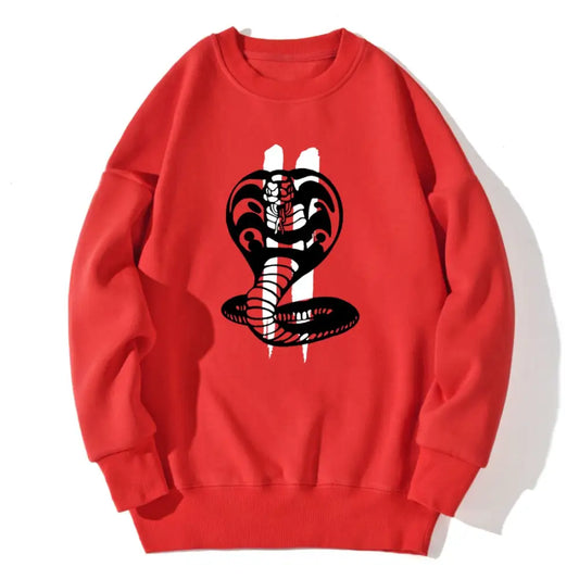 Cobra Sweatshirt Red Snakes Store™