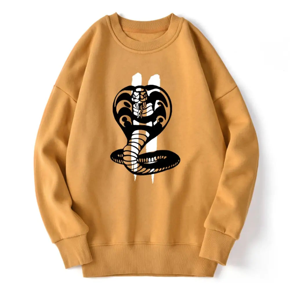 Cobra Sweatshirt Yellow Snakes Store™