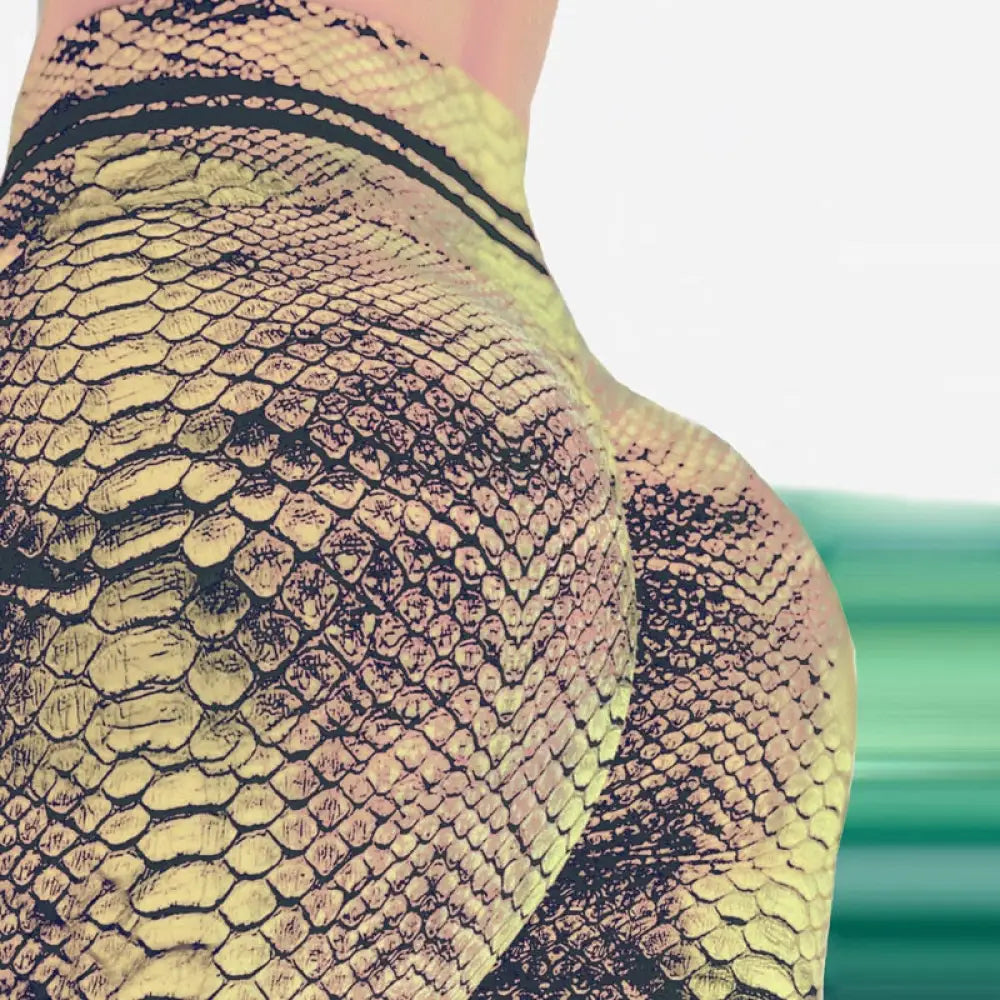 Faux Leather Snake Leggings Snakes Store™
