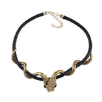 Gold Snake Choker - Vignette | Snakes Store