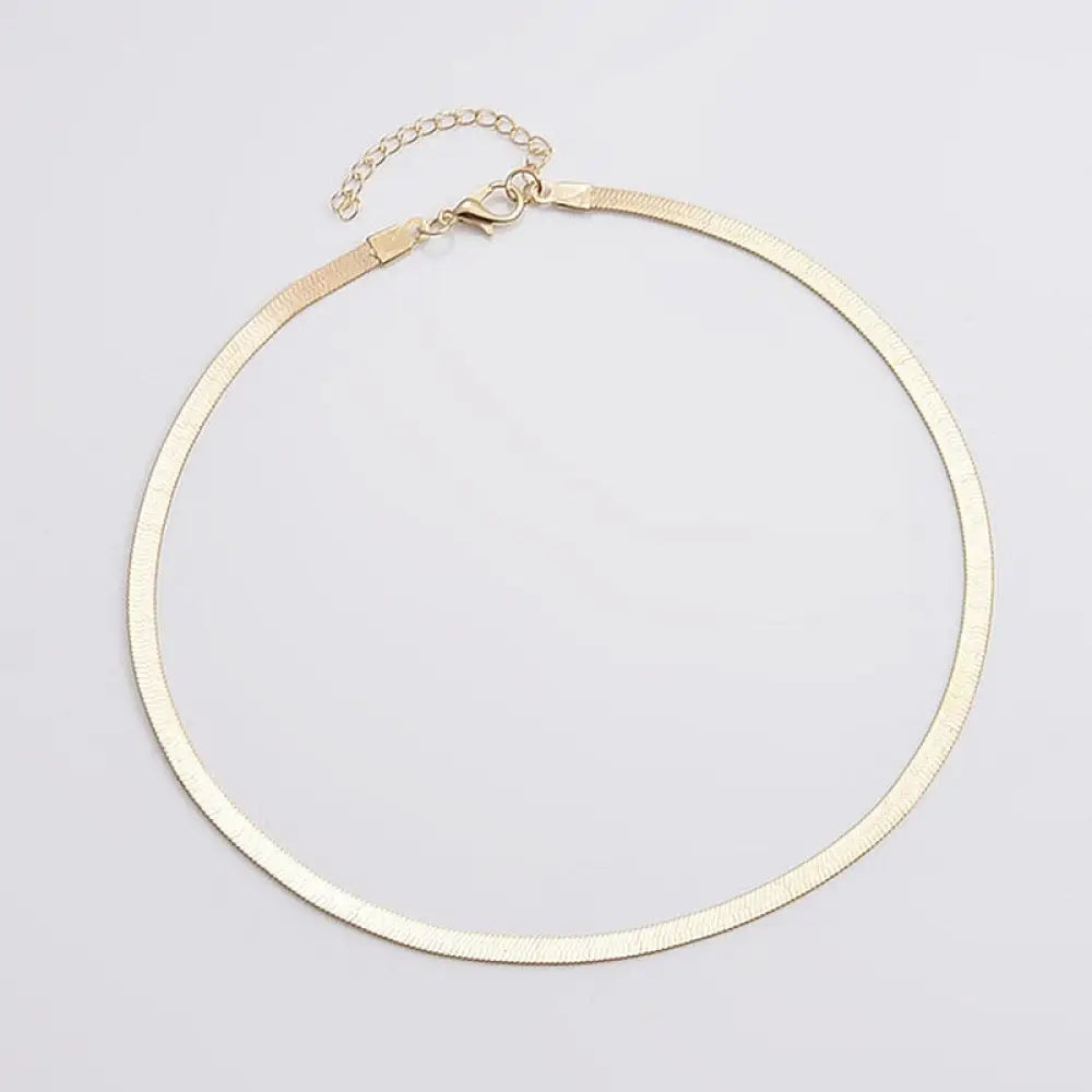 Long Snake Chain Gold 316L Stainless Steel Snakes Store™