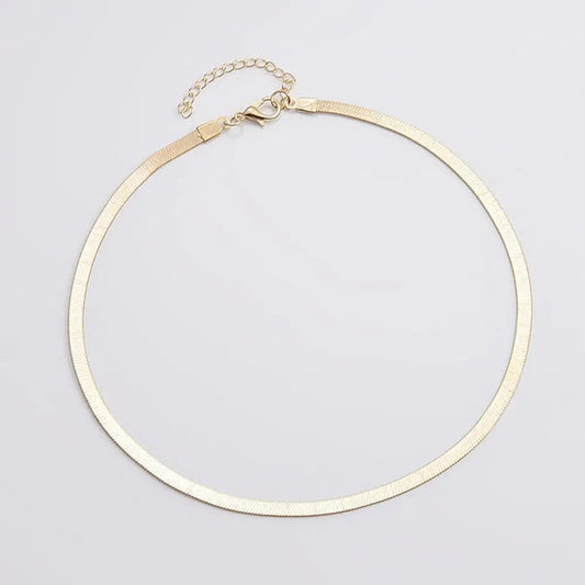 Long Snake Chain Gold 316L Stainless Steel Snakes Store™