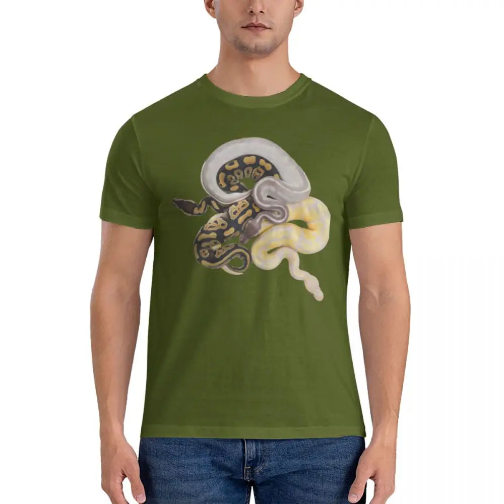 Python T-shirt Green Snakes Store™
