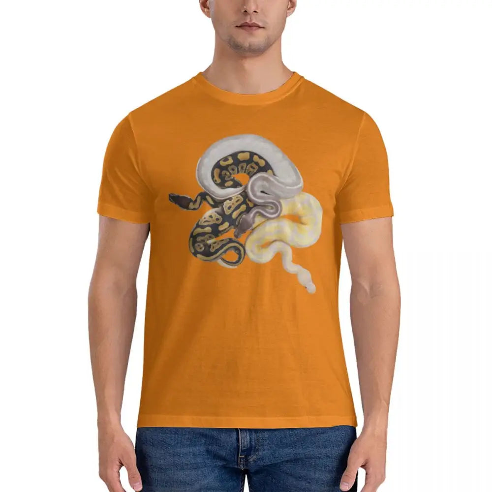 Python T-shirt Yellow Snakes Store™