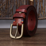 Rattlesnake Skin Belt - Vignette | Snakes Store