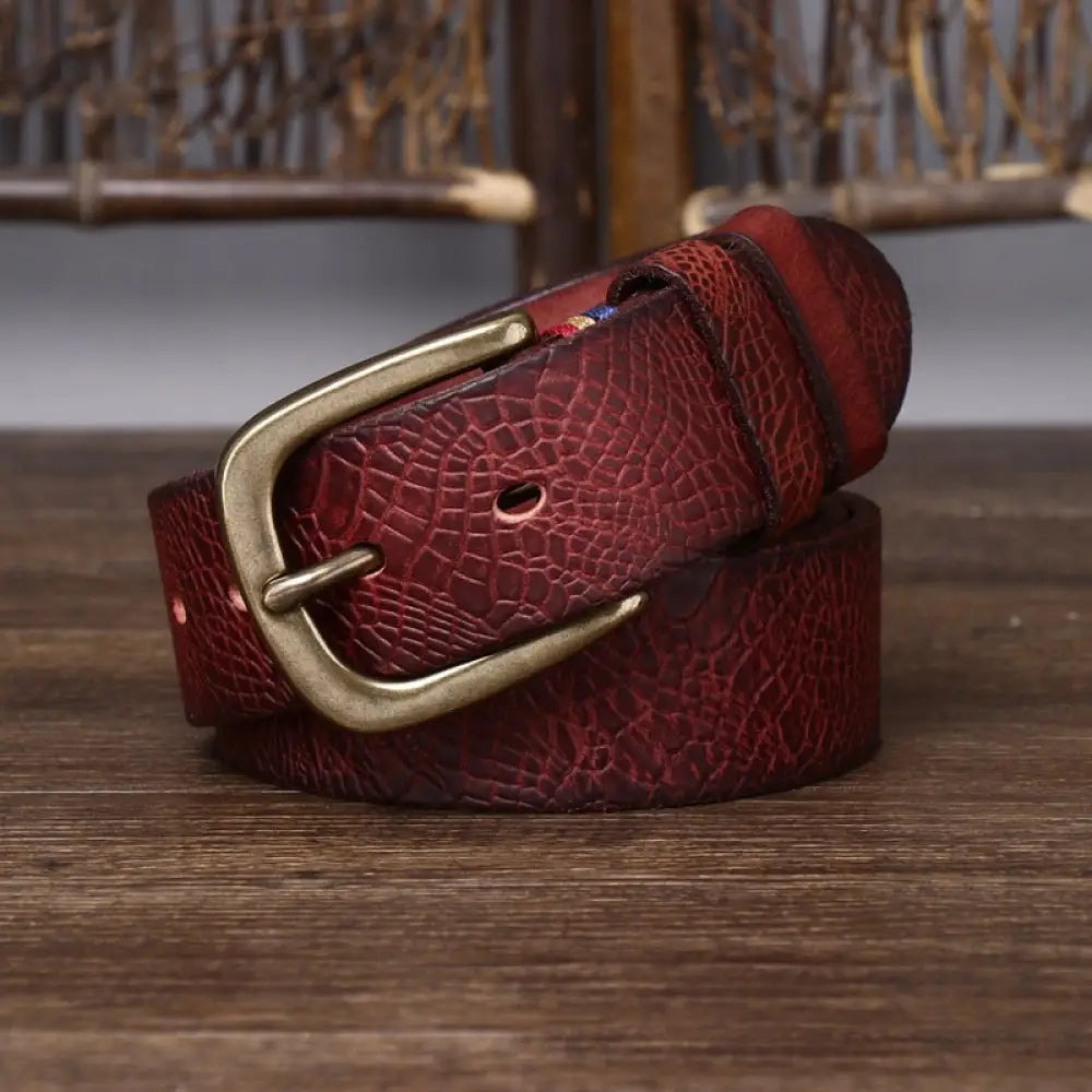 Rattlesnake Skin Belt Snakes Store™