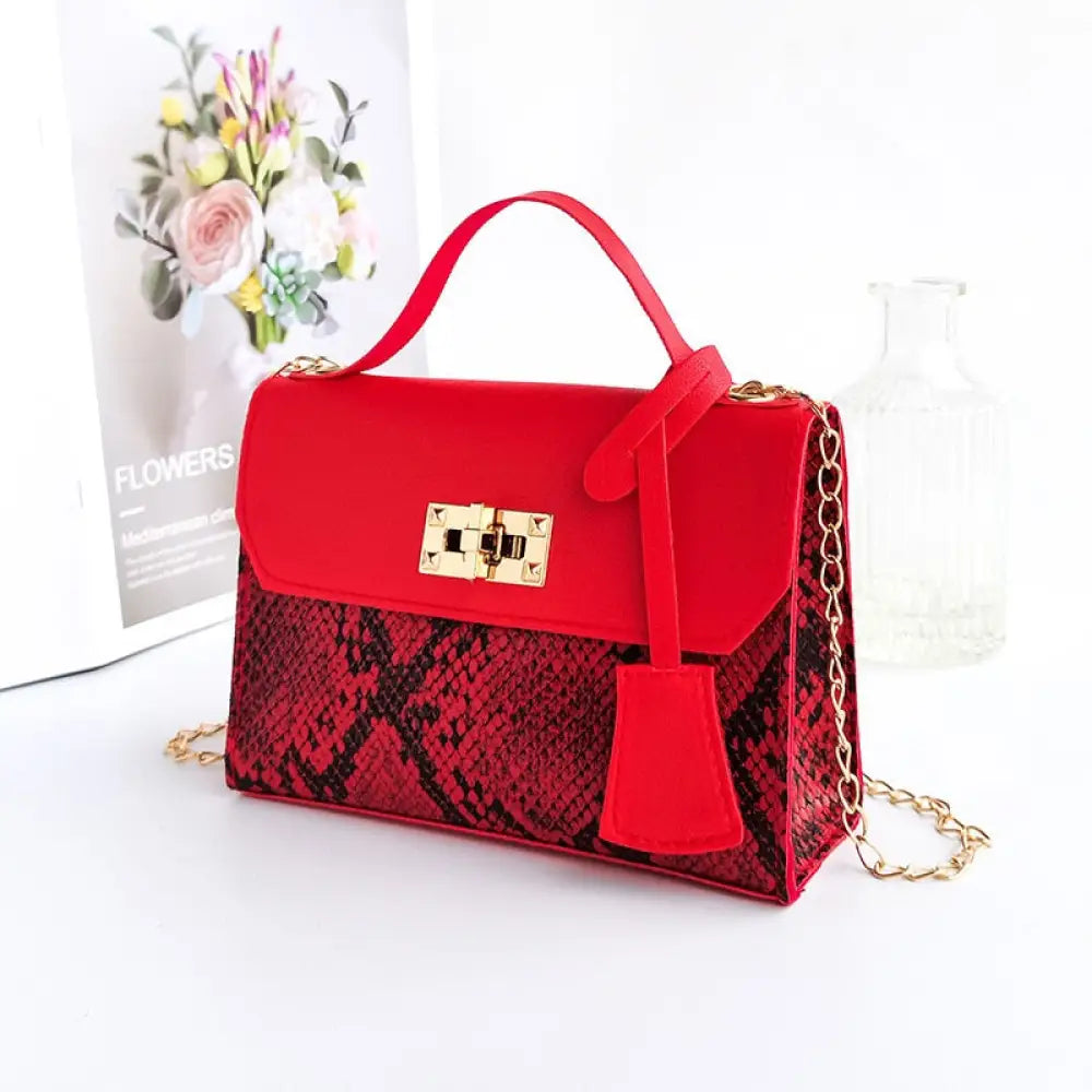Red snake bag hotsell