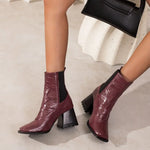 Red Snake Booties - Vignette | Snakes Store