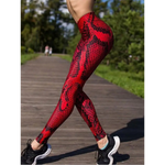Red Snake Leggings - Vignette | Snakes Store
