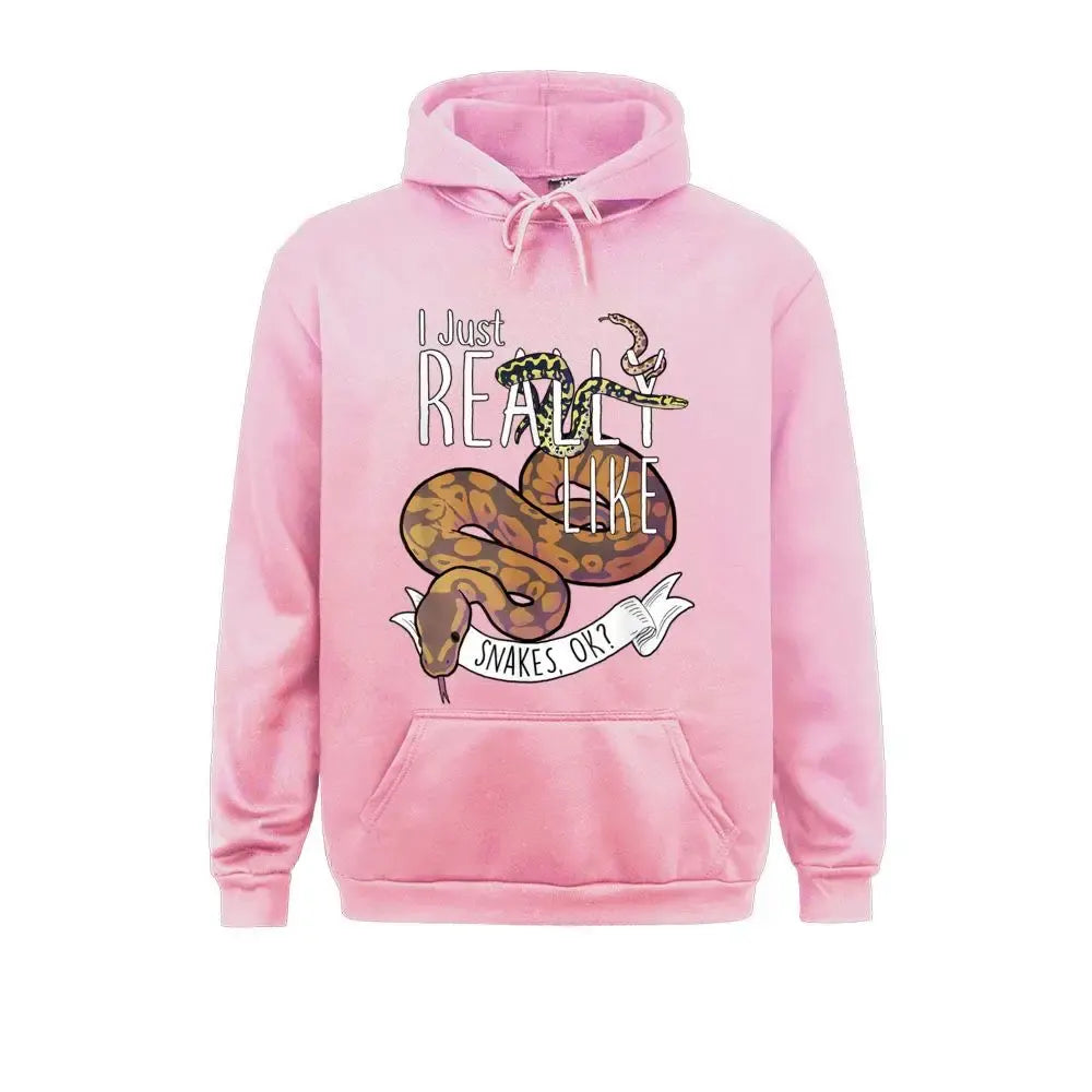 Serpent Hoodie Pink Snakes Store™