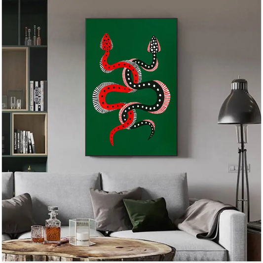 Serpent Painting