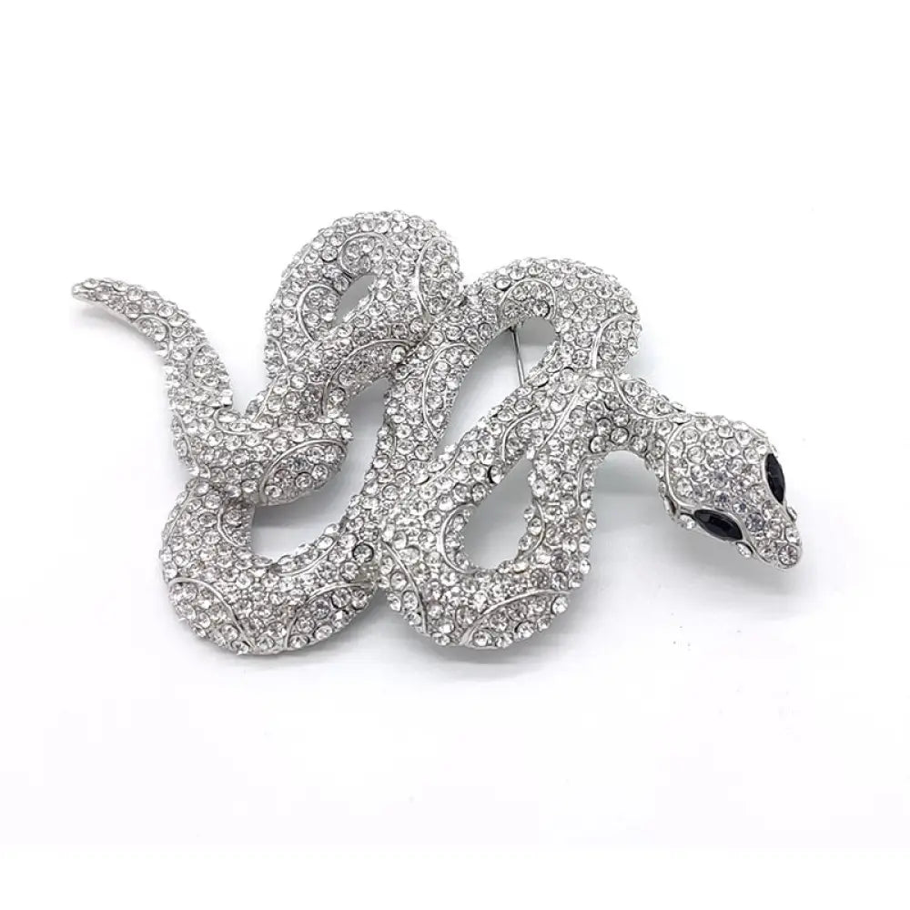 Silver Snake Brooch Silver Snakes Store™