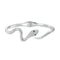 Silver Snake Cuff Bracelet 316L Stainless Steel One size fits all Snakes Store™